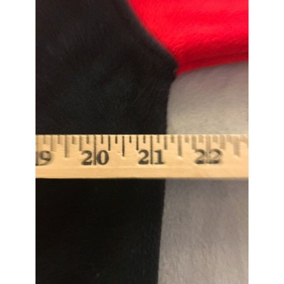 Daytona International Speedway Full-Zip Jacket Sweater Red/Black Oversized Small - Picture 8 of 9